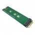 M2 NGFF SSD to 18 pin Adapter Card SSD for ASUS UX31 UX21 SSD Conversion Card green