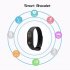 M2 Portable Heart Rate Monitor Water Resistance Fitness Pedometer Multi Functional Sport Bracelet Yellow