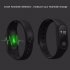 M2 Portable Heart Rate Monitor Water Resistance Fitness Pedometer Multi Functional Sport Bracelet Yellow