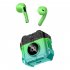 M2 Tws Wireless Bluetooth compatible Earphone In ear Noise Reduction Music Gaming Headset With Led Display green