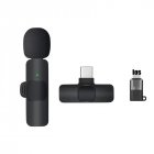 M20 Wireless Lavalier Microphone Portable Audio Video Recording Mini Mic For Iphone Android