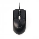 M200 Wired Mouse 1600DPI USB Optical Computer Mouse 3 Button 1 8m Cable High Effeciency for Windows Vista Mac  black