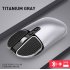 M203 Computer Mouse Wireless Bluetooth Silent Mouse for Desktop Laptop Silver