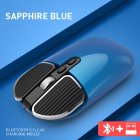 M203 Wireless  Mouse  Bluetooth compatible Dual mode Rechargeable 2 4g Computer Controller  Ergonomic For Desktop Computer Notebook Tablet Sapphire Blue