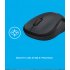 M220 Silent Wireless Mouse Accurate Desktop Gaming Mouse Smart Sleep Mode Contoured Shape Compatible For Mac Os window 10 8 7 black