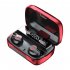 M23 Low latency Tws In ear Wireless  Headphones Bluetooth compatible 5 1 Fingerprint Touch Sports Gaming Headset Ipx6 Waterproof Earphones pink