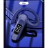 M26 Air Conduction Bluetooth compatible Headset Digital Display Voice Control Answering Sports Business Earphone black