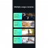 M26 Air Conduction Bluetooth compatible Headset Digital Display Voice Control Answering Sports Business Earphone black