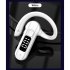 M26 Air Conduction Bluetooth compatible Headset Digital Display Voice Control Answering Sports Business Earphone black