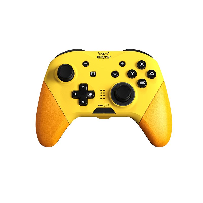 M267 Wireless  Gamepad Compatible For Pc Android Ios One-key Wake-up Nfc Six-axis Vibration Game Controller Gaming Control Joystick Compatible For Switch yellow