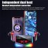 M28 Wireless Earphones Game Music Dual Modes Noise Canceling Ear Buds Power Display Sport Headset For Cell Phone Gaming Computer black