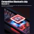 M28 Wireless Earphones Game Music Dual Modes Noise Canceling Ear Buds Power Display Sport Headset For Cell Phone Gaming Computer black