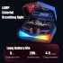 M28 Wireless Earphones Game Music Dual Modes Noise Canceling Ear Buds Power Display Sport Headset For Cell Phone Gaming Computer black