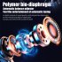 M28 Wireless Earphones Game Music Dual Modes Noise Canceling Ear Buds Power Display Sport Headset For Cell Phone Gaming Computer black