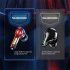 M28 Wireless Earphones Game Music Dual Modes Noise Canceling Ear Buds Power Display Sport Headset For Cell Phone Gaming Computer black