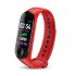M3 Men Smart Wristband Color Screen Smart Band IP67 Waterproof Blood Pressure Heart Rate Activity Fitness black