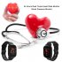 M30 Smart Watch Bracelet Heart Rate Oxygen Blood Pressure Fitness Activity Tracker Red