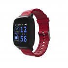 M30 Smart Watch Bracelet Heart Rate Oxygen Blood Pressure Fitness Activity Tracker Red