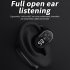 M35 Wireless Earphones Noise Canceling LED Power Display Open Ear Headphones Air Conduction Earbuds For Cell Phone Computer Tablet Laptop PC black