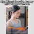 M35 Wireless Earphones Noise Canceling LED Power Display Open Ear Headphones Air Conduction Earbuds For Cell Phone Computer Tablet Laptop PC black