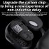 M35 Wireless Earphones Noise Canceling LED Power Display Open Ear Headphones Air Conduction Earbuds For Cell Phone Computer Tablet Laptop PC black