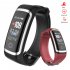 M4 Colorful Screen Smart Watch Continuous Heart Rate Blood Pressure Health Monitoring Sports Ip67 Waterproof Bracelet Silver red