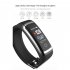 M4 Colorful Screen Smart Watch Continuous Heart Rate Blood Pressure Health Monitoring Sports Ip67 Waterproof Bracelet Silver black