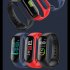 M4 Smart Band Sport Fitness Pedometer Bracelet Blood Pressure Wristband Walk Step Counter Base charge blue
