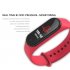 M4 Smart Bracelet Color Screen Intelligent Watch Heart Rate Activity Blood Pressure Monitor Step Count Fitness Wristband  red
