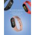 M4  Smart  Watch Heart Rate Blood Pressure Monitor Sport Band Wristband Tracker Red