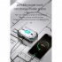 M41 Wireless Earbuds In Ear Stereo Headphones With Charging Case Waterproof Noise Canceling Earphones LED Display grey