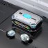 M43 Tws Wireless Headphones Bluetooth 5 3 Binaural Gaming Headset Touch Control Mini Earphones silver