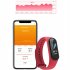 M4s Body Temperature Smart Watch Magnetic Charging Ip67 Waterproof Pedometer Heart Rate Monitor Bracelet Blue