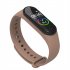 M4s Body Temperature Smart Watch Magnetic Charging Ip67 Waterproof Pedometer Heart Rate Monitor Bracelet Red