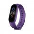 M5 Color Screen Smart  Watch Bracelet Fitness Tracker Bracelet Outdoor Runing Pedometer Sport Smart Watch Band blue
