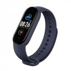 M5 Color Screen Smart  Watch Bracelet Fitness Tracker Bracelet Outdoor Runing Pedometer Sport Smart Watch Band blue