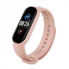 M5 Color Screen Smart <span style='color:#F7840C'>Watch</span> Bracelet Fitness Tracker Bracelet Outdoor Runing Pedometer Sport Smart <span style='color:#F7840C'>Watch</span> Band Pink