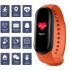 M5 Men Intelligent  Watch Magnetic Rechargeable Digital Watch Heart Rate Blood Pressure Monitor Sports Fitness Tracker Bracelet Red