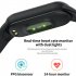 M5 Men Intelligent  Watch Magnetic Rechargeable Digital Watch Heart Rate Blood Pressure Monitor Sports Fitness Tracker Bracelet Red
