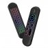 M5 Remote Control Air Mouse Mini Keyboard USB Wireless Remote Control With Voice Inputting Lighting Dual Modes Connection Colorful light