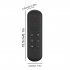 M5 Remote Control Air Mouse Mini Keyboard USB Wireless Remote Control With Voice Inputting Lighting Dual Modes Connection Colorful light
