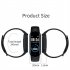 M5 Smart Watch For Men Fitpro Bluetooth Music Heart Rate Monitor Fitness Smartwatch  magnetic Suction  black