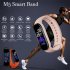 M5 Smart Watch For Men Fitpro Bluetooth Music Heart Rate Monitor Fitness Smartwatch  magnetic Suction  black