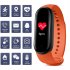 M5 Smart Watch Waterproof Heart Rate Blood Pressure Monitor Fitness Sports Smart Band Compatible For Ios Android red