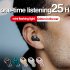 M5 Wireless Bluetooth compatible Headset Mini Single In ear Music Earbuds Invisible Business Earphone black