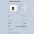 M52 Wireless Earbuds In Ear Design Noise Canceling Earphones With Power Display Charging Case For Cell Phone Computer Laptop Sports black