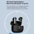 M52 Wireless Earbuds In Ear Design Noise Canceling Earphones With Power Display Charging Case For Cell Phone Computer Laptop Sports black