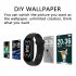 M6 Men Smart Watch Fitpro Version Bluetooth Heart Rate Monitor Camera Smartwatch Black