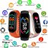 M6 Men Smart Watch Fitpro Version Bluetooth Heart Rate Monitor Camera Smartwatch Pink