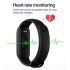 M6 Men Smart Watch Fitpro Bluetooth Heart Rate Monitor Fitness Sports Smartwatch Magnetic Suction Type Black